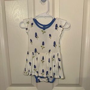 Bluebonnet Kyte baby twirl body suit